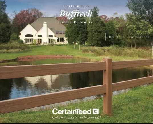 CertainTeed Bufftech Full Line 2023 catalog cover