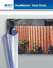 PostMaster Steel Fence Posts catalog cover