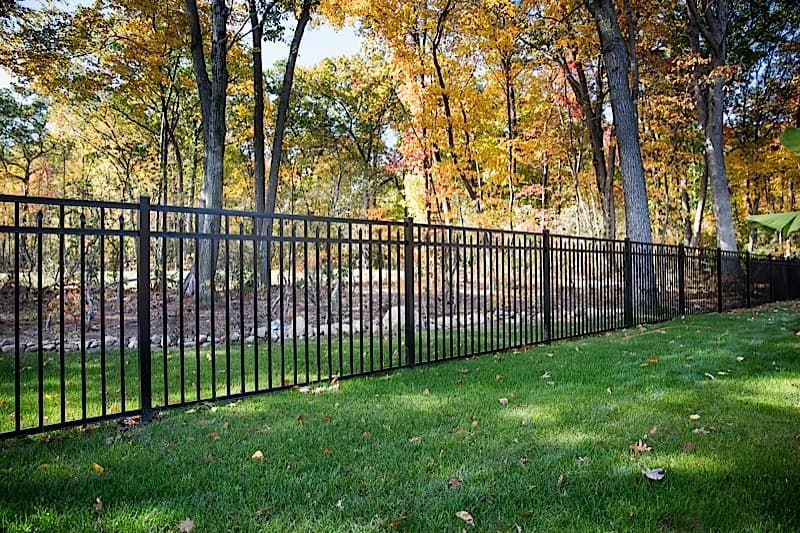 Ornamental aluminum fencing — direct material sales from our Southington showroom