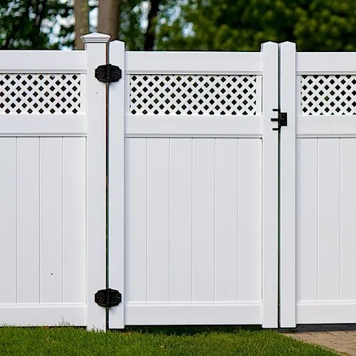 Vinyl ranch-rail fence — Southington Rustic Fence Company project